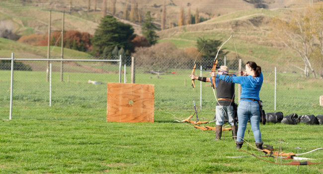 Archery Park Nelson Hit The Target At Saxton Field 6034